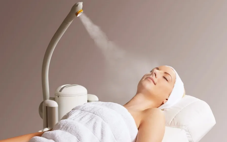 Xông mặt, massage, lấy mụn, đắp mặt